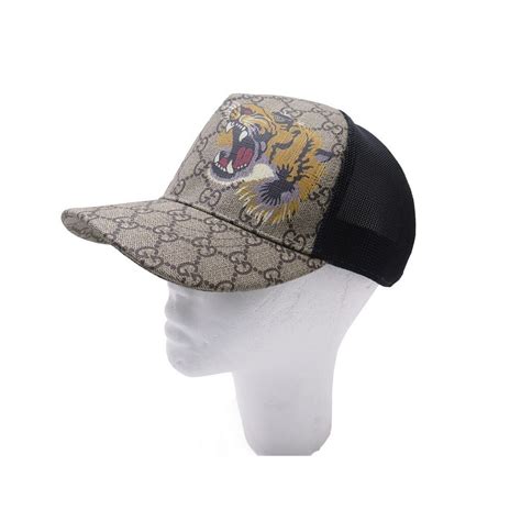 casquette gucci baseball|gucci canvas baseball hat.